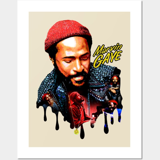 MARVIN GAYE Wall Art by Wkenca Barada